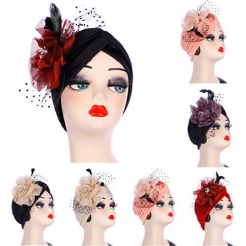 Girl Headband Soft Knot Bow Accessories Lovely Flower For Woman Cute Hat Turban Infant Toddler Headwrap for teenager