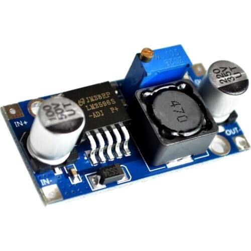LM2596 DC-DC Step-down Power Supply Module 3A Adjustable Voltage Regulator 24V Switch 12V 5V 3V New Arrival