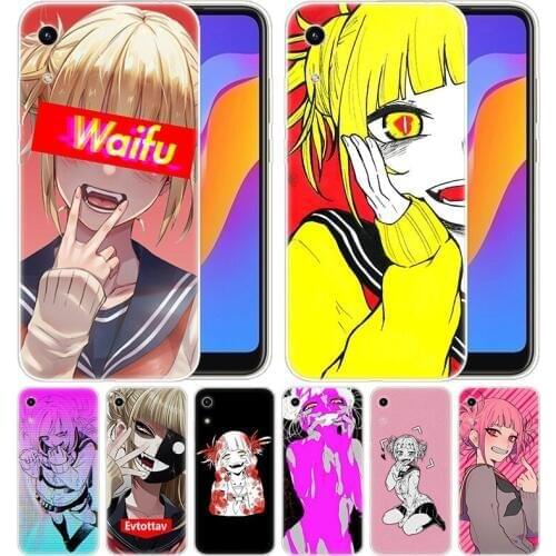 Luxury Silicone Case Crazy Anime Girl Toga Himiko for Huawei Honor 9X 8A 7A 20 Pro 7X 8X 7S 8S 8 9 10 Lite View 20 20i 10i Play