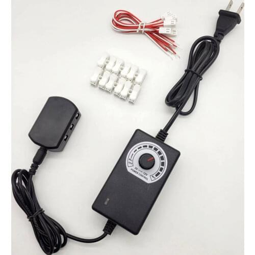 3-12V Changeable Power Supply, with 6 output ports./Railway Layout/Railroad Layout/Train Layout