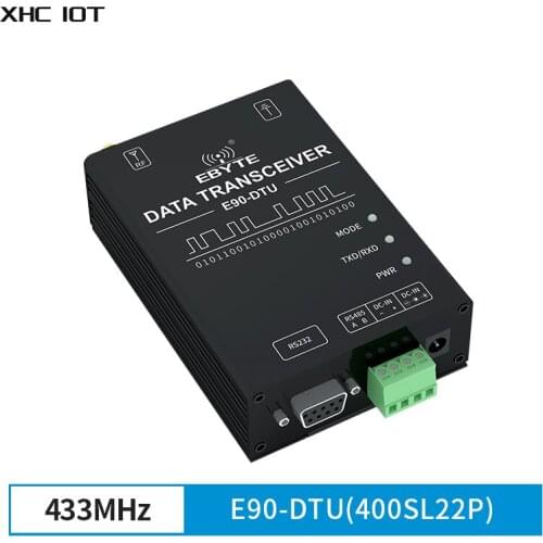 LoRa 433MHz SX1268 RS232 RS485 IoT RSSI Wireless Transceiver Modem for Intelligent agriculture XHCIOT E90-DTU(400SL22P)