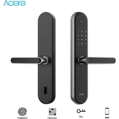 NEW Aqara S2 Fingerprint Smart Door Lock Work With Aqara Home App Keyless Lock For Home APP Smart Home Kit smart home Lock