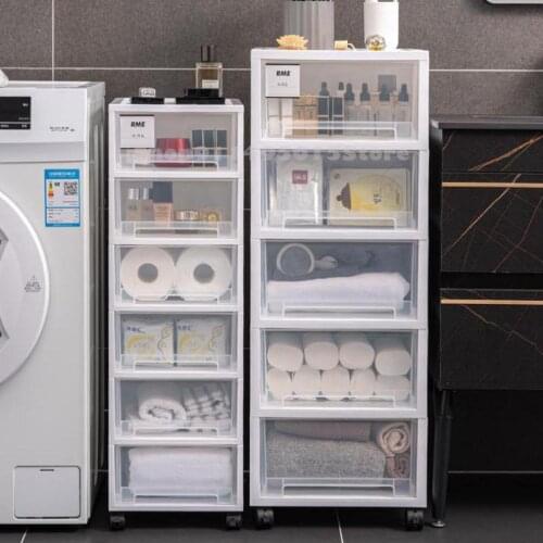 26cm34cm Toilet Floor Shelf Toilet Bathroom Waterproof Crevice Storage Cabinet Toilet Side Cabinet