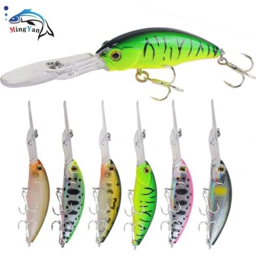 1pcs 8.2g 10cm Fishing Lures Minnow Wobbler Floating Bass Trolling Artificial Hard Bait Crankbait Carp Pesca Fishing Tackle