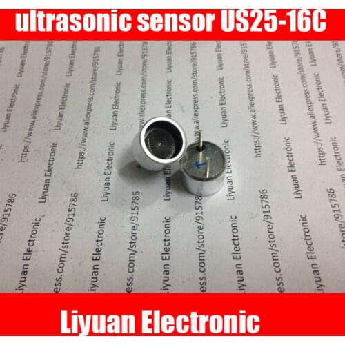 10pcs/lot Open 25KHz ultrasonic sensor US25-16CT (split) ultrasonic drive dog / transmitter head