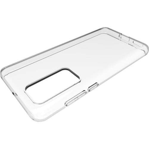 100pcs/lot High quality transparent smooth Soft TPU Cover Case for Huawei P40