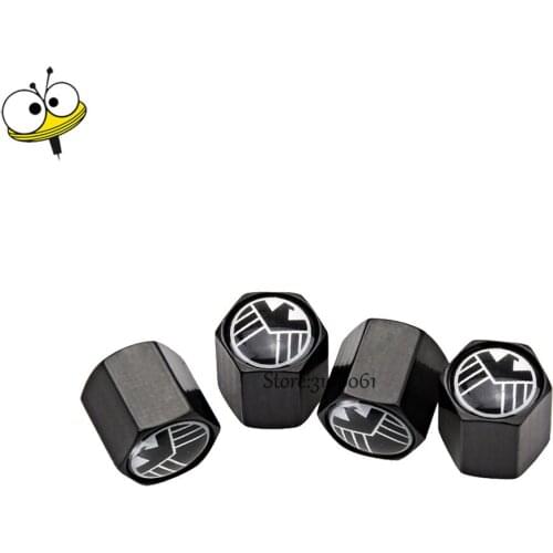 For Eagle Logo Car Styling Wheels Tire Valve Stem Caps For ISUZU Daihatsu Cadillac Buick Mercedes BENZ Audi A4 Dacia Lexus BYD