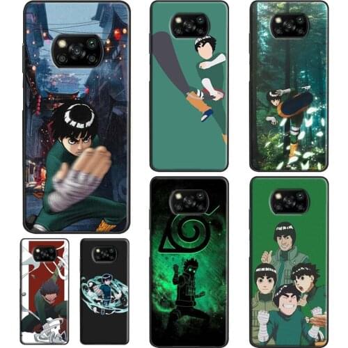 Rock Lee Anime For POCO F3 F1 F2 M3 X3 Pro Phone Case For Xiaomi Mi 11 Lite Ultra 10T Pro Mi Note 10 Lite