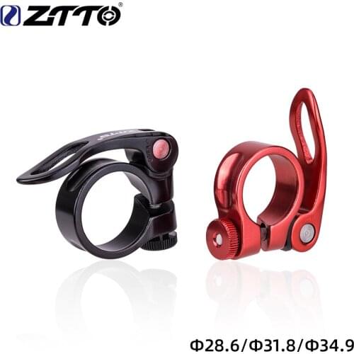 ZTTO Bike Part Aluminium Alloy Seatpost Clamp MTB Bicycle Road Bike 31.8mm Bicycle Seatpost Clamp Cycling Seat Post Tube Clip