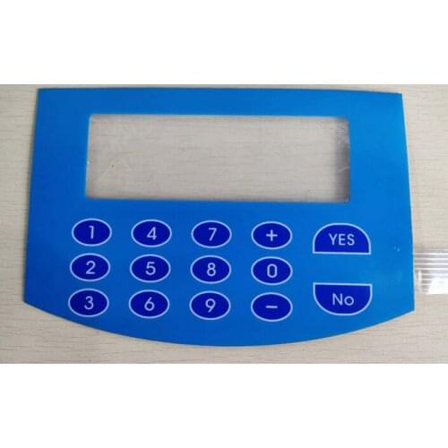 For Histrong HC9885 HC-9885 electrolyte button membrane button panel