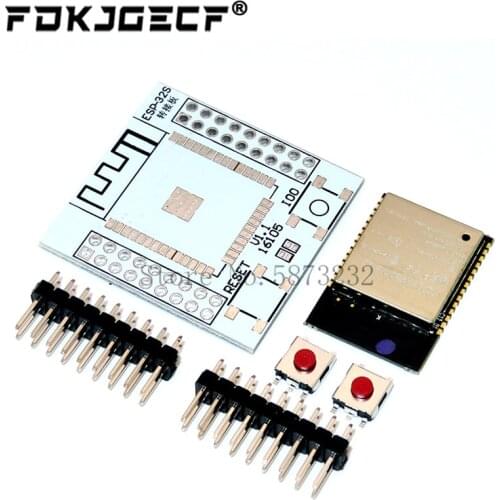 ESP32 ESP-WROOM-32 IoT Wifi Wlan BLE Module+ESP-32S Adapter Board