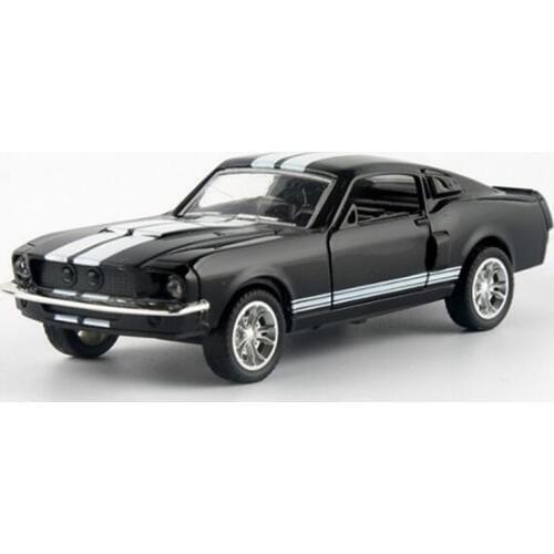 13CM 1/32 Toy Car Metal Alloy Diecasts Classic Mustang car model Vehicles Model Toys For Children Kids Collection display