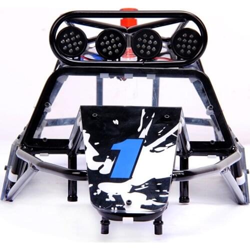 1/5 scale rc baja parts Rovan rc car spare parts GT roll cage with body shell with light 85231
