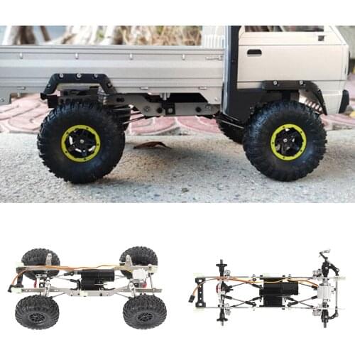 Metal RC Car Chassis Kit DIY Parts RC Car Accessory Replaces Accessories