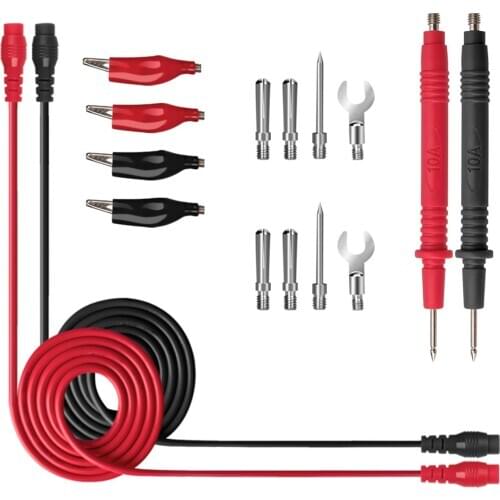 ANENG 16-In-1 1000V 10A Multi-Function Probe Test Leads Needle Tips Clips For Digital Multimeter