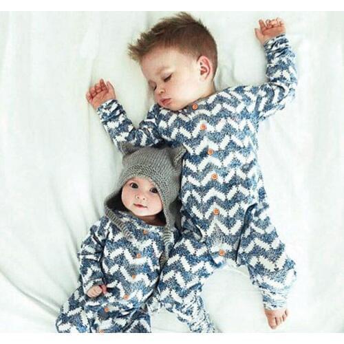 New 2019 Christmas Knitting Jumpsuit Baby Autumn Spring Stripe Sweater Jumpsuits Baby Boy Girl Rompers