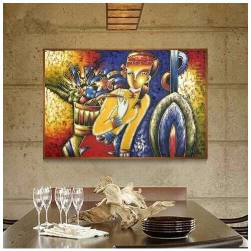 Wholesale - Famous paintings Picasso abstract oil painting The flower girl wall art decoration picture Hand-painted on canvas