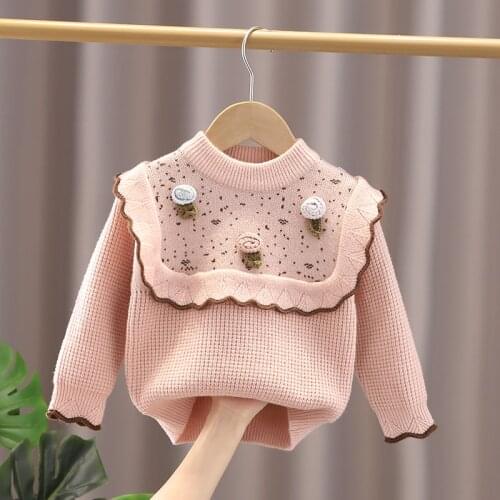 Baby girl pullovers