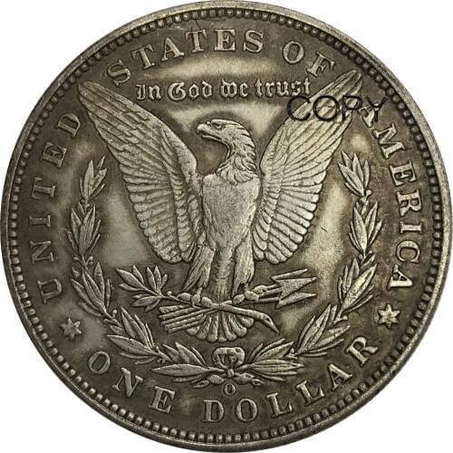 Untied States of America 1897 o 1 One Dollar Morgan Dollars Cupronickel Silver Plated Copy Coins