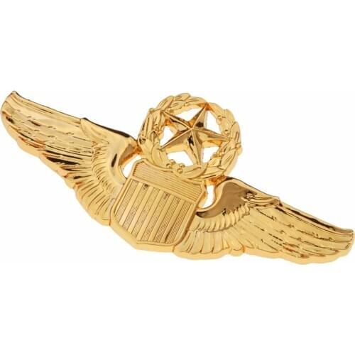 USAF U.S. NAVY WINGS MILITARY COMMAND PILOT METAL WINGS BADGE PIN