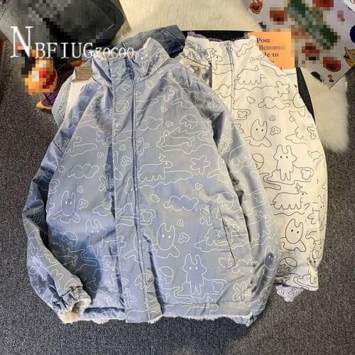 Female Coat Lambswool Soft Korean Trendy Winter Jacket Thick Warm Parka