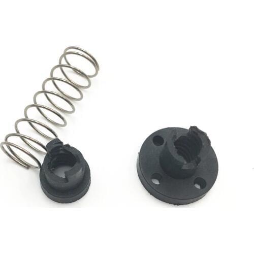 1Set Plastic Delrin Anti-Backlash Silent smooth Nut for 8mm T8x8/TR8x2/TR8x4 Lead Screw Trapezoidal ACME lead screw nut