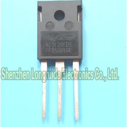 10PCS 40T120FDS 40T120FES TO-247 IGBT TRANSISTOR 40A 1200V