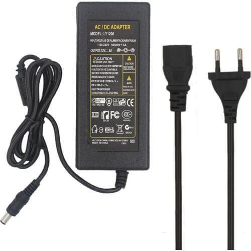 AC 110V 220V to DC 12V 24V Power Supply DC12V Adapter 2A 5A 6A 8A / DC24v 2A 3A Transformer AC
