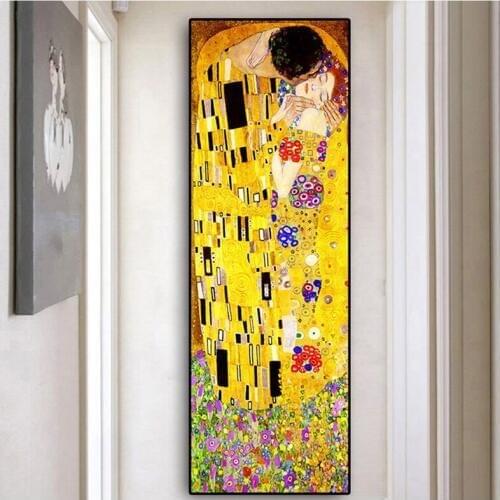 Maternal love klimt large 5D Diamond Embroidery full square round drill diy diamond painting wedding decorationZP-429