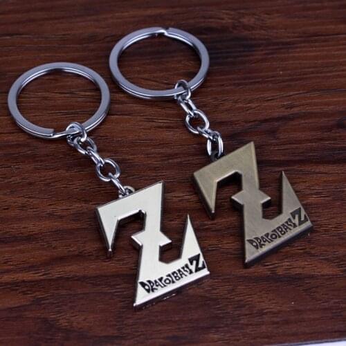 Keychain Anime Trinket Jewelry Metal Letter Pendant Keyholder Car Backpack Keyrings Vintage Style Keyfob
