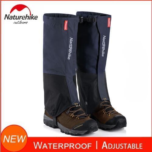 1 Pair Hiking Leg Gaiters Anti-Tear Nylon Waterproof High Leg Cover for Outdoor Research Climbing Fishing Hunting Trimming Grass