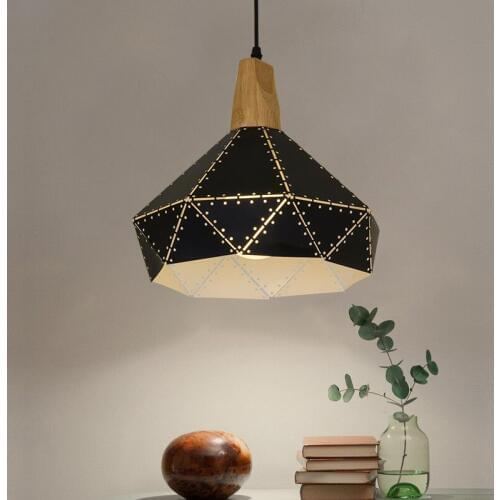 Restaurant Living room Creative Northern Europe WROUGHT IRON Chandelier Personality Study Diningroom Fashion Simple Bedroom lamp