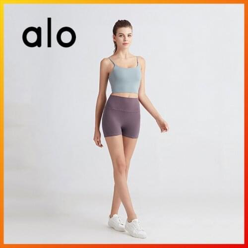 Alo Yoga Summer New Womens Shorts Five-color Sports Pants Running Fitness Clothes Exercise Shaping Yoga Sports Short Pants