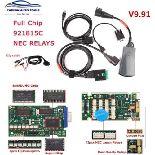 Top Sell Full Chips lexia 3 921815C Diagbox V9.68 V7.83 Lexia3 PP2000 V48/V25 lexia-3 For Cit roen/Pe ugeot Car Diagnostic Tool