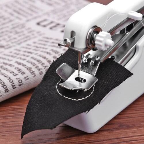 Mini Portable Handheld Multifunction Electric Sewing Machine Set with Coils Needle Threader Winding Rod Sewing Tools