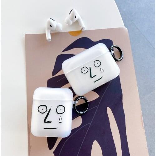 Blue Color Flower Pattern Soft Silicone Cute Cartoon Case For Apple Airpods 2 1 Pro Wireless Bluetooth Earphone Cases