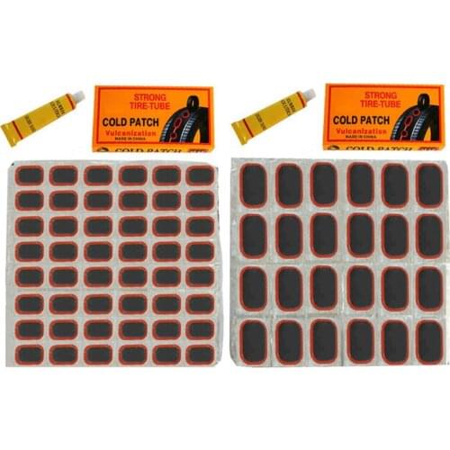 Bike Repair Kit Bicycle Tyre Rubber Puncture Cold Patch Cycling Tire Repair Glue new