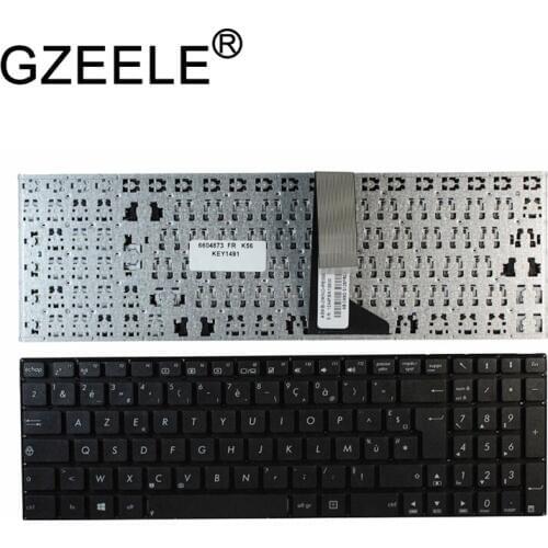 GZEELE New FR French black Keyboard For ASUS X550 X550C X550CA X550CC X550CL X550VC X550W X550Z Y581C Y581J Y581L Y582C AZERTY