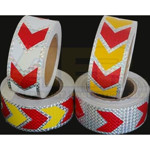 New Design Laser Reflective Strip DIY Self Adhesive Car Reflective Sticker for Truck Bicycle motorcycle Scooter Camper Decor