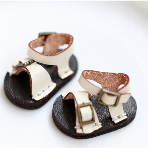 Ob11 doll shoes bjd shoes cowhide copper buckle leather boots for obitsu11,GSC clay,body9,YMY,1 / 12BJD doll Accessories boots