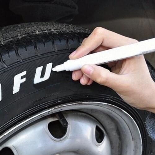 Carsun Car Tire Pen Tracing Pen Graffiti Tracing White Tire Letter Pen Decoration Modification Beauty Products NO Odor Paint Pen