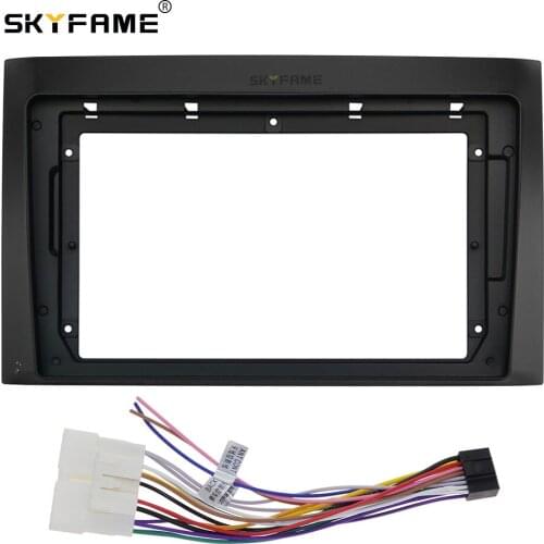 SKYFAME Car Frame Cable For ISUZU D-MAX 2006-2011(Small frame) Screen Audio Dash Panel Frame Fascia