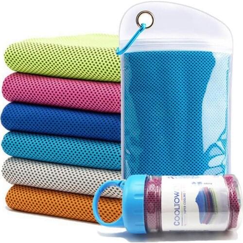 Sports Cooling Towel Instant Cool Workout Outdoor Sports Towel For Yoga, Golf, Tennis, Swimming, Exercise, Fitness, Gardening