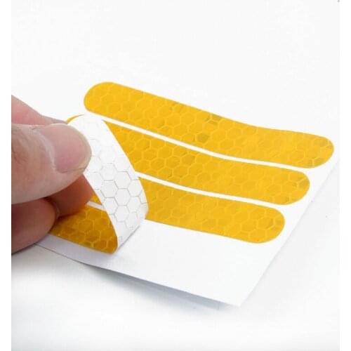 Night Warning Dustproof Reflective Stickers for Ninebot MAX G30/G30D Electric Scooter Front Rear Wheel Cover Reflective Sticker