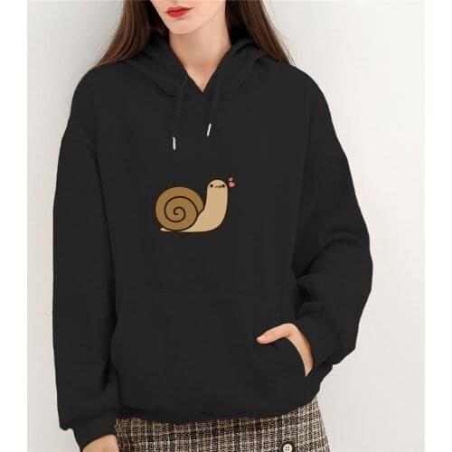 Cotton Sweatshirts Cute Tops Women Oversized Punk Animal Graphic Jumper Plus Size Womens Sweatshirtswomen Thick Thicken Clothes