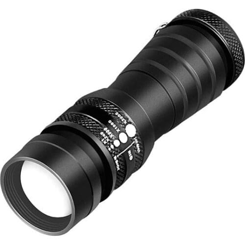 USB strong light rechargeable 26650 high capacity flashlight XML-T6 can be used for mobile phone charging retractable flashlight