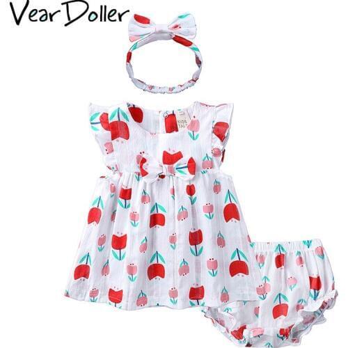 Комплекты одежды для новорождённых девочек VearDoller China At AliExpress