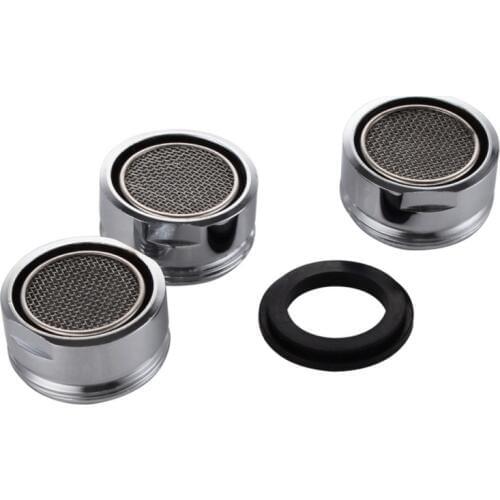 24/28mm Male Thread Water Bubbler Swivel Head Saving Tap Faucet Aerator Connector Diffuser Nozzle Filter Mesh Adapter Accesories