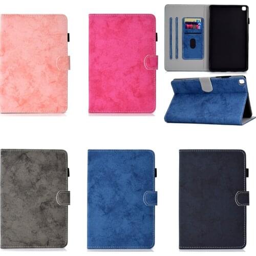 Premium PU Leather Folio Stand Protective Case Shockproof Wallet Cover For Samsung Galaxy Tab A7 Lite 8.7"inch SM-T220 / T225