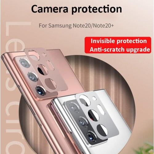For Samsung Galaxy Note20 20Ultra Ultra Metal ring Cover Camera Lens Screen Protector For Samsung s20 s20Plus S20Ultra Lens Case